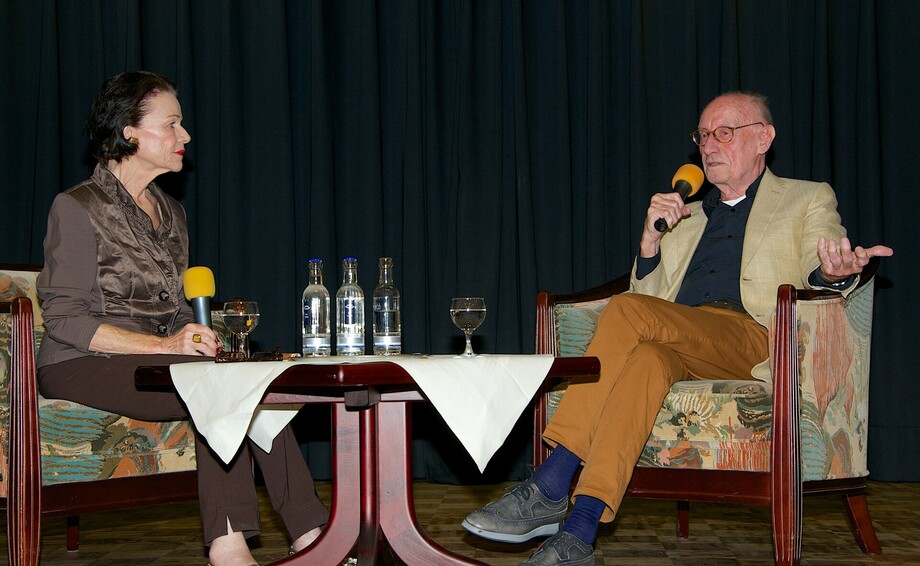 Talkgast im Juli 2014: Edzard Reuter, 1987-1995 Vorstandsvorsitzender der Daimler-Benz AG