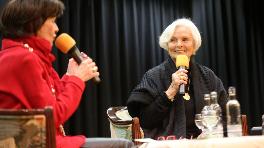 Talkgast von Monique Würtz im Dezember 2015: Schauspielerin Ruth Maria Kubitschek