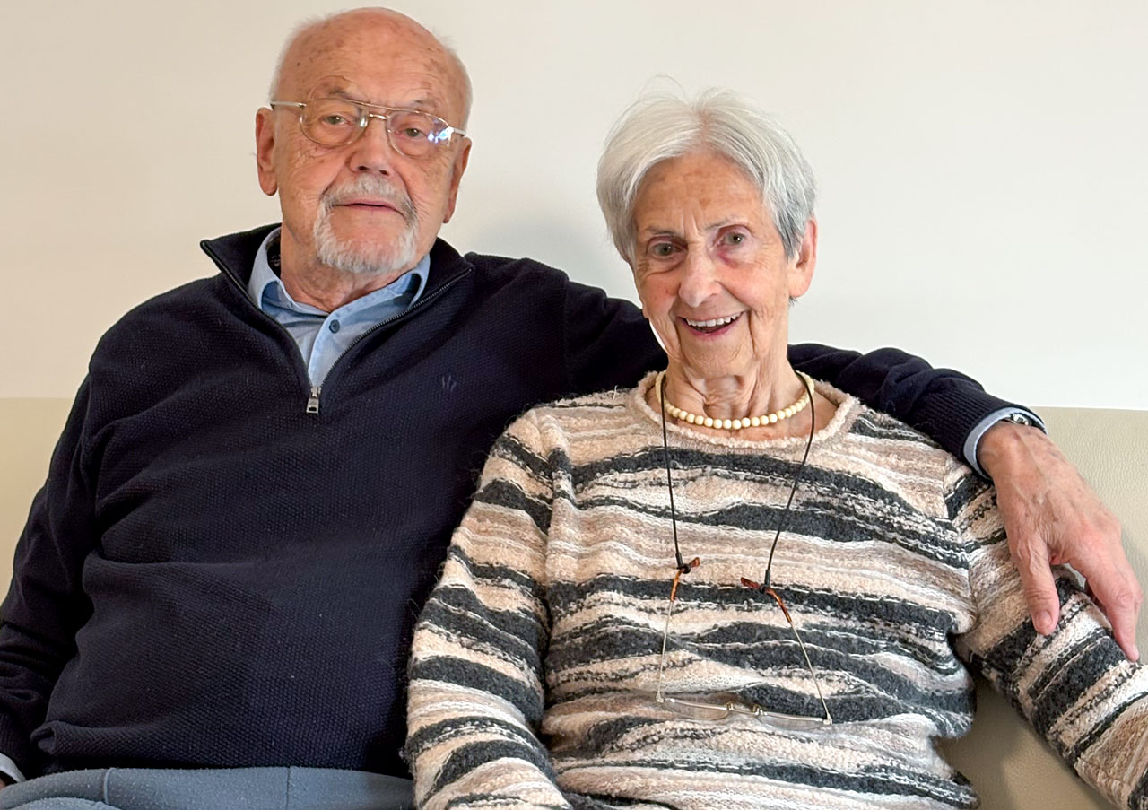 Margret und Hans Brydniak unterstützen gerne andere Bewohnerinnen.